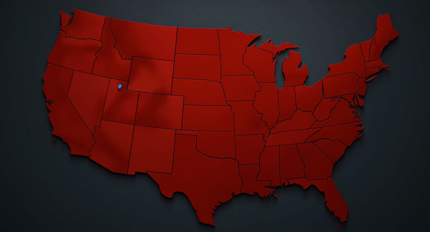 Blue States are Bleeding Voters So Fast the Electoral Map Is Turning Into a Crime Scene