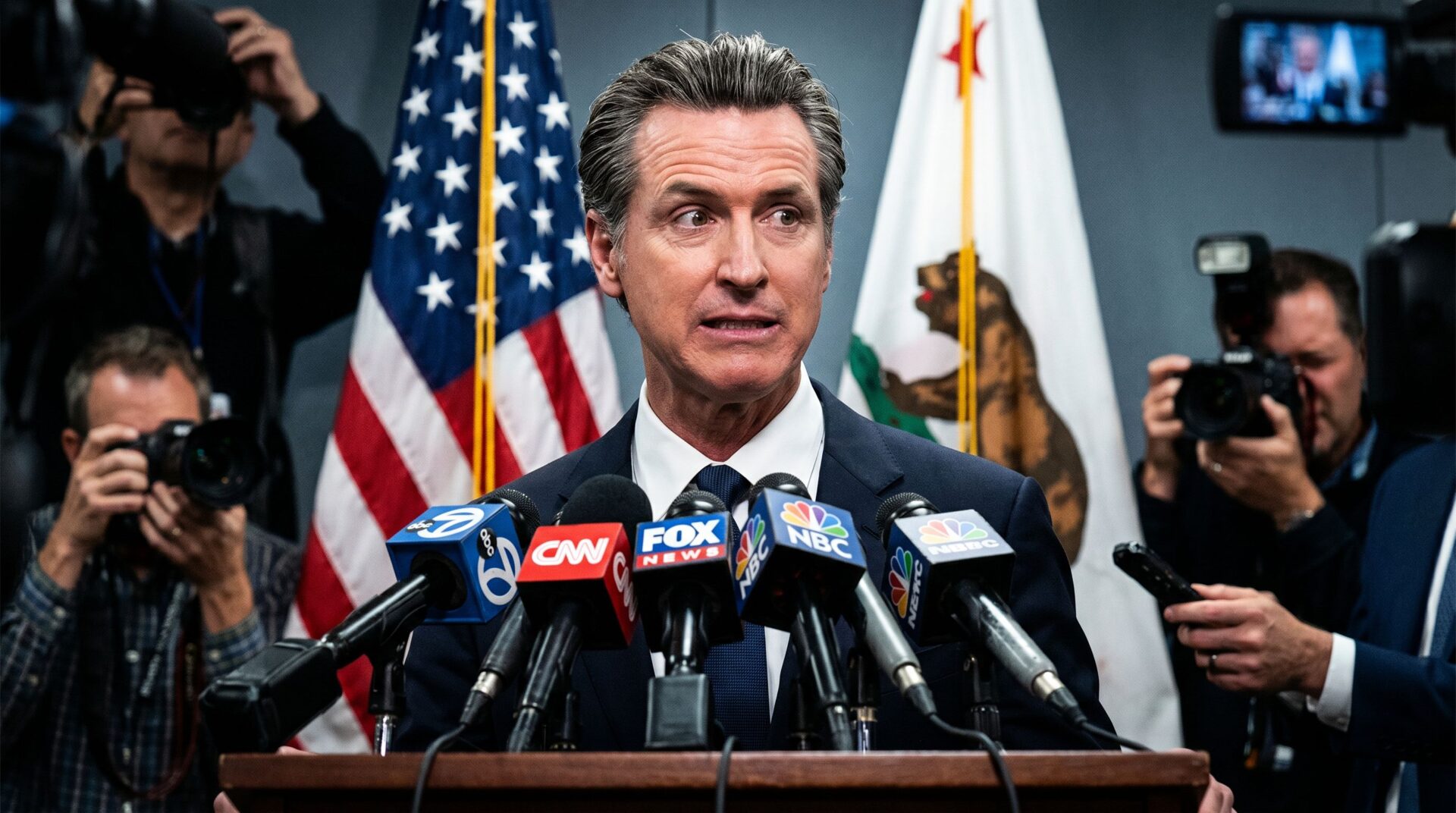 Newsom Was Roasting the White House Correspondents’ Dinner Hours Before Someone Opened Fire at It — Then Had the Nerve to Post ‘Thoughts and Prayers’